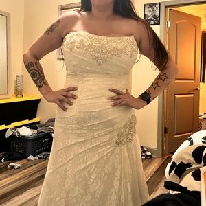 David's bridal wedding dress